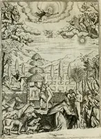An illustration from L'Adamo : sacra rapresentatione (1617)