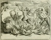 An illustration from L'Adamo : sacra rapresentatione (1617)