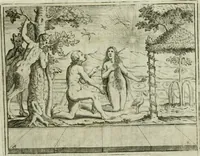 An illustration from L'Adamo : sacra rapresentatione (1617)