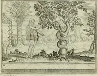 An illustration from L'Adamo : sacra rapresentatione (1617)