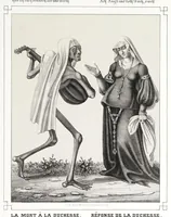 Picture 4 of 21 from La danse des morts à Bâle (1840), leaf 25