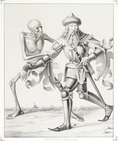Picture 6 of 21 from La danse des morts à Bâle (1840), leaf 41