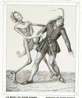 Picture 9 of 21 from La danse des morts à Bâle (1840), leaf 53