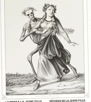 Picture 11 of 21 from La danse des morts à Bâle (1840), leaf 57