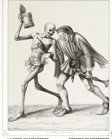 An illustration from La danse des morts à Bâle (1840)