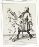 Picture 17 of 21 from La danse des morts à Bâle (1840), leaf 73
