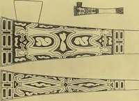 An illustration from La décoration primitive; Amérique post-Colombienne (1922)
