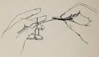 An illustration from La dentelle : historique de la dentelle à travers les âges et las pays (1906)