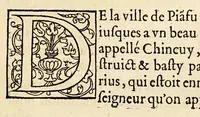 An illustration from La description geographique des provinces & villes plus fameuses de l'Indie Orientale, ... (1556)