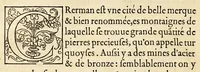 Picture 6 of 17 from La description geographique des provinces & villes plus fameuses de l'Indie Orientale, ... (1556), leaf 48