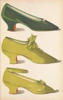 An illustration from Ladies' dress shoes of the nineteenth century (1900)