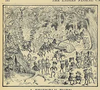 An illustration from The ladies' floral cabinet (1871)
