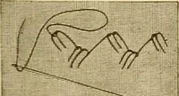 An illustration from The ladies' guide to needle work, embroidery, etc. : being a complete guide to all kinds of ladies' fancy work (1877)