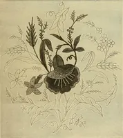 An illustration from The ladies' guide to needle work, embroidery, etc. : being a complete guide to all kinds of ladies' fancy work (1877)