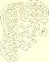 An illustration from The ladies' hand book of fancy and ornamental work ... (1859)