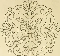 An illustration from The ladies' hand book of fancy and ornamental work ... (1859)