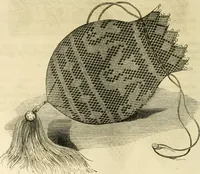 An illustration from The ladies' hand book of fancy and ornamental work ... (1859)