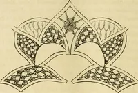 An illustration from The ladies' hand book of fancy and ornamental work ... (1859)