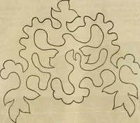 An illustration from The ladies' hand book of fancy and ornamental work ... (1859)