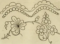An illustration from The ladies' hand book of fancy and ornamental work ... (1859)