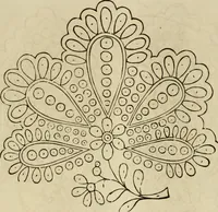 An illustration from The ladies' hand book of fancy and ornamental work ... (1859)