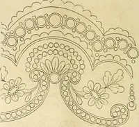 An illustration from The ladies' hand book of fancy and ornamental work ... (1859)