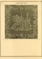 An illustration from The ladies' hand book of needle work (1879)