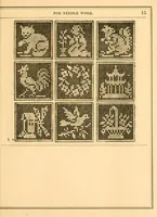 Picture 5 of 12 from The ladies' hand book of needle work (1879), leaf 23