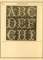 An illustration from The ladies' hand book of needle work (1879)