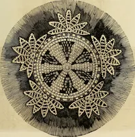 An illustration from The ladies' hand book of fancy and ornamental work .. (1860)