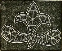 An illustration from The ladies' hand book of fancy and ornamental work .. (1860)