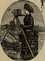 An illustration from Ladies' manual of art : or, Profit and pastime : a self teacher in all branches of decorative art, embracing every variety of painting and drawing on china, glass, velvet, canvas, paper and wood : the secret of all glass transparencies, sketching from nature, pastel and crayon drawing, taxidermy, etc (1887)