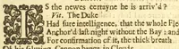 An illustration from The ladies priviledge : as it was acted with good allowance at the Cock-pit in Drury-Lane, and before Their Majesties at White-Hall twice : by Their Maiesties Servants (1640)