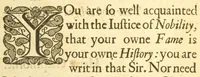 An illustration from The ladies priviledge : as it was acted with good allowance at the Cock-pit in Drury-Lane, and before Their Majesties at White-Hall twice : by Their Maiesties Servants (1640)