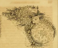 An illustration from The Ladies' self instructor in millinery and mantua making, embroidery and appliqué, canvas-work, knitting, netting, and crochet-work (1853)