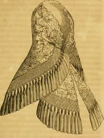An illustration from The Ladies' self instructor in millinery and mantua making, embroidery and appliqué, canvas-work, knitting, netting, and crochet-work (1853)