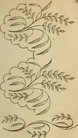 An illustration from The Ladies' self instructor in millinery and mantua making, embroidery and appliqué, canvas-work, knitting, netting, and crochet-work (1853)