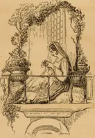 An illustration from The Ladies' self instructor in millinery and mantua making, embroidery and appliqué, canvas-work, knitting, netting, and crochet-work (1853)
