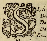 An illustration from La divisione del mondo; applavsi mvsicali alle grandezze dell' eccellentissima repvblica di Lvcca, rappresentati per la sua celebre funzione delle Tasche, l'anno M.DC.LXXXI. (1681)