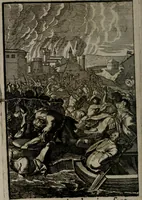 An illustration from La doctrine des moeurs : qui represente en cent tableaux la différence des passions, et enseigne la manière de parvenir à la sagesse universelle (1688)