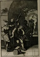 An illustration from La doctrine des moeurs : qui represente en cent tableaux la différence des passions, et enseigne la manière de parvenir à la sagesse universelle (1688)