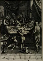 An illustration from La doctrine des moeurs : qui represente en cent tableaux la différence des passions, et enseigne la manière de parvenir à la sagesse universelle (1688)