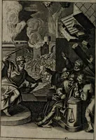An illustration from La doctrine des moeurs : qui represente en cent tableaux la différence des passions, et enseigne la manière de parvenir à la sagesse universelle (1688)