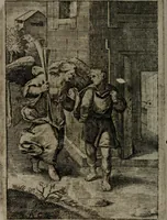 An illustration from La doctrine des moeurs : qui represente en cent tableaux la différence des passions, et enseigne la manière de parvenir à la sagesse universelle (1688)