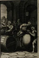 An illustration from La doctrine des moeurs : qui represente en cent tableaux la différence des passions, et enseigne la manière de parvenir à la sagesse universelle (1688)