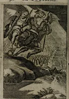 An illustration from La doctrine des moeurs : qui represente en cent tableaux la différence des passions, et enseigne la manière de parvenir à la sagesse universelle (1688)
