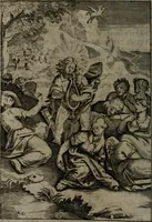 An illustration from La doctrine des moeurs : qui represente en cent tableaux la différence des passions, et enseigne la manière de parvenir à la sagesse universelle (1688)