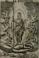 An illustration from La doctrine des moeurs : qui represente en cent tableaux la différence des passions, et enseigne la manière de parvenir à la sagesse universelle (1688)