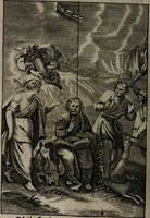 An illustration from La doctrine des moeurs : qui represente en cent tableaux la différence des passions, et enseigne la manière de parvenir à la sagesse universelle (1688)