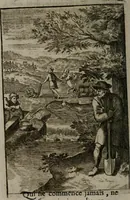 An illustration from La doctrine des moeurs : qui represente en cent tableaux la différence des passions, et enseigne la manière de parvenir à la sagesse universelle (1688)